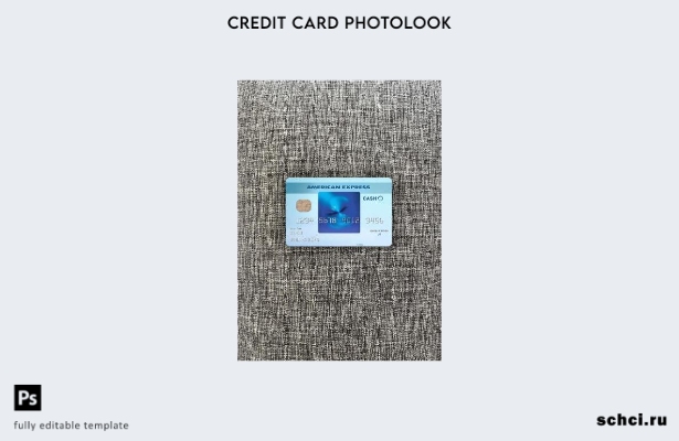 цифровая загрузка США Коммерческий банк AMEX Blue Cash повседневная карта фотооб